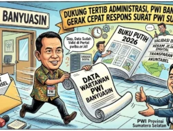 Respons Cepat Surat PWI Sumsel, PWI Banyuasin Serahkan Data Anggota untuk Buku Putih 2026