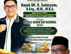 APPSI Banyuasin Ucapkan Selamat kepada Sudaryono, Siap Bersinergi dengan Badan Gizi Nasional