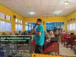 MGMP Matematika Wilayah Tengah Kembangkan Administrasi Digital Berbasis Google Apps Script