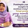 Effia Vivi Fortuna, Sosok Teknis dengan Pengalaman Panjang yang Layak Dipertimbangkan sebagai Sekda Kabupaten Solok